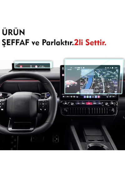 Hyundai Ioniq 3 Uyumlu Navigasyon Ve Dijital Gösterge 9h Nano Koruyucu 2026-2027