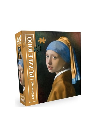 1000 Parça Puzzle - Gırl Wıth A Pearl Earrıng İnci Küpeli Kız
