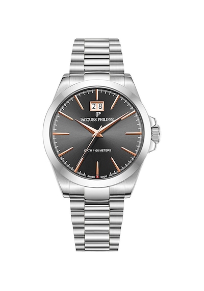 Jacques Philippe Jpqgs841346 Erkek Metalik Gri