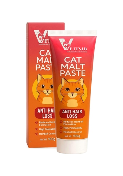 Tüy Dökülme Engelleyici Malt Paste, Tüy Yumağı Ve Kusma Önleyici Multivitamin Kedi Malt Macun 1