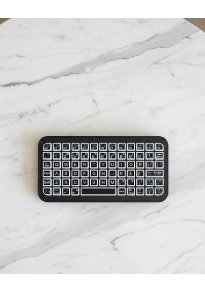 Siyah Kablosuz Mini Rgb Işıklı Klye Bluetooth 5.2 İnce Tasarım