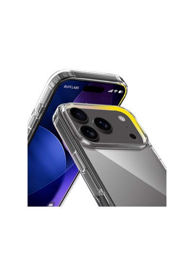 Buff Apple Uyumlu iPhone 17 Pro Air Hybrid Şeffaf Kılıf