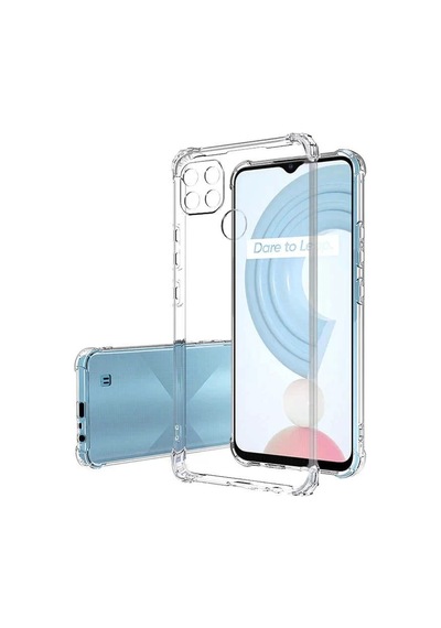 Realme C25Y Kılıf  2mm Anti Shock Silikon