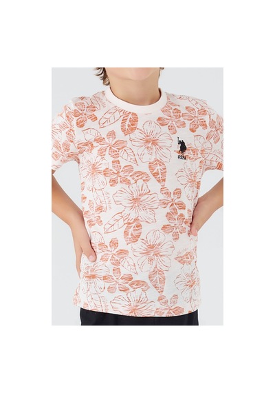 U.S. Polo Assn. U.s. Polo Assn. Flowered Beyaz Erkek Çocuk Kısa Kol Pijama Takım Vanilya U.S. Polo Assn. U.s. Polo Assn. Flowered Beyaz Erkek Çocuk Kısa Kol Pijama Takım Vanilya