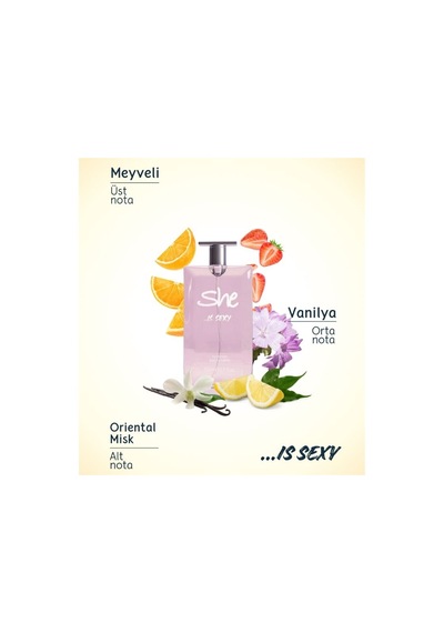 She is Sexy Kadın Parfüm EDT 50 ML
