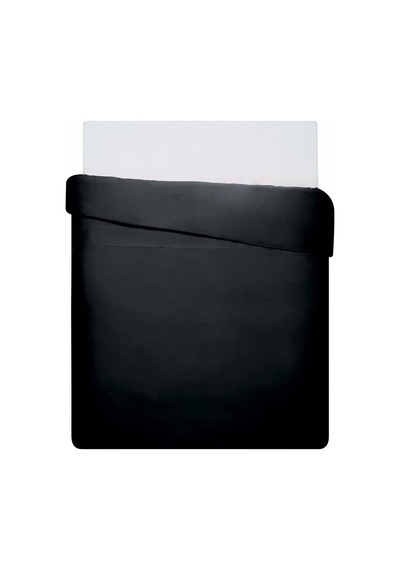 Linens Mix&match Pamuk Saten Çift Kişilik Nevresim Kılıfı Siyah Açık Dore