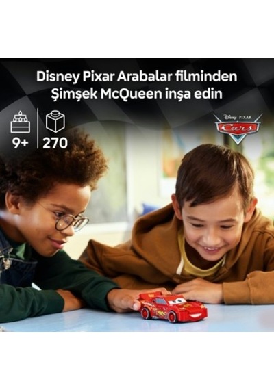 Lego Disney Pixar Arabalar Temalı Yaratıcı Oyuncak Seti