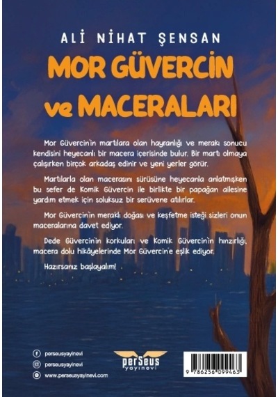 Mor Güvercin Ve Maceraları- Ali Nihat Şensan- Perseus Yayınevi