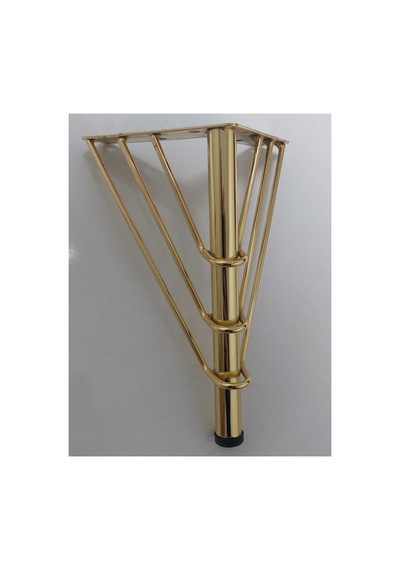 20 Cm Gold Metal Telli Mobi Lya Ayaği 4 Adet Metalik
