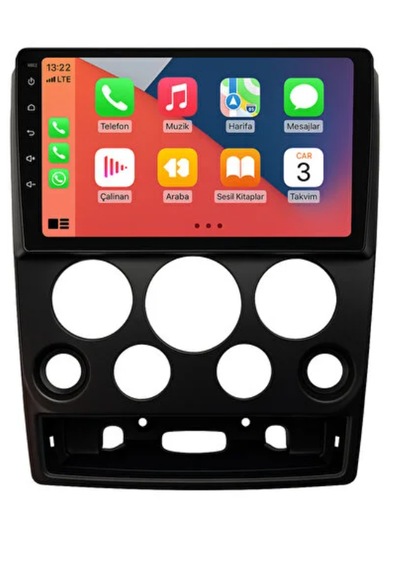 Foxus Ford Connect Old 4gb Ram 64gb Hafıza Android Dokunmatik Ekran Oto Teyp - Carplay Wifi Gps Bluetooth Kamera Destekli Oem