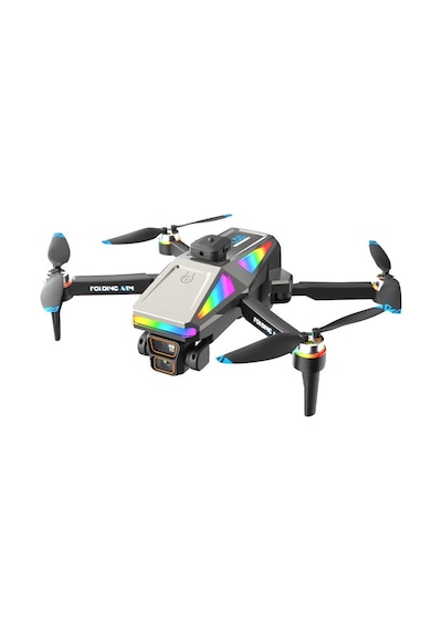 Çeşithane S5 4k Drone 4.3 Ekranlı Uzaktan Kumanda, Çift Kameralı, Katlanabilir Fırçasız Motorlu,
