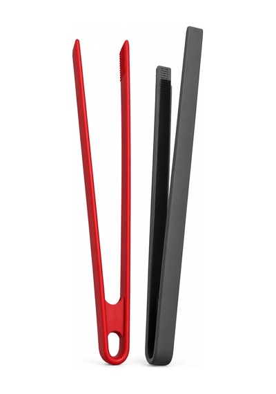 Silikon Mutfak Servis Ve Kızartma Maşası - 29 Cm Büyük Boy 2-adet