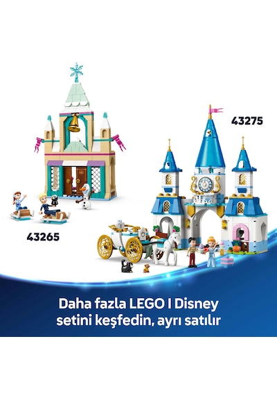 LEGO® ǀ Disney Mini Enkanto Evi 43261 - 5 Yaş ve Üzeri Prenses Seven Çocuklar için Yaratıcı Oyuncak Yapım Seti (186 Parça)