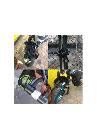 Armor 812mv Military Serisi Dövme Çelik Zincir Kilit 12mm 1.2mt