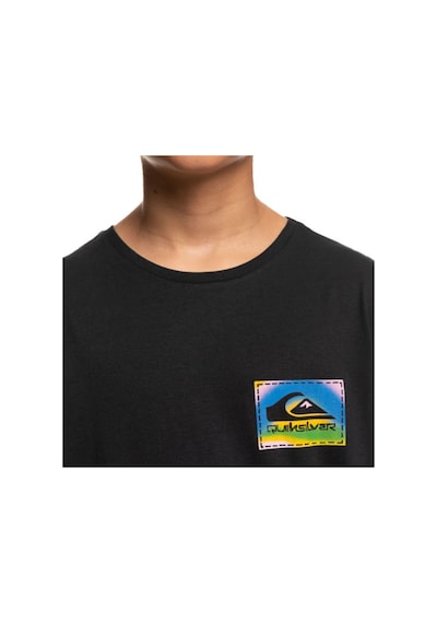 Quiksilver Colour Flow Ss Yth Siyah Siyah
