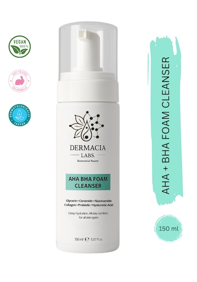 Dermacia Labs Glycerin Ceramide İçerikli Nemlendirici Köpük Yüz Temizleyici 150 ML