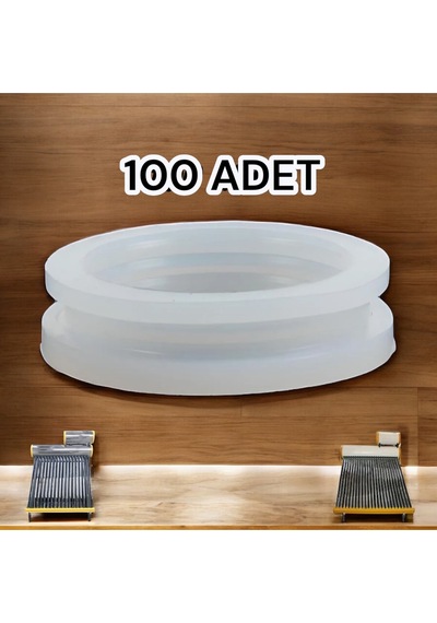 47 Mm Vakum Tüpü Güneş Enerjisi Silikon Conta Şeffaf 100 Adet