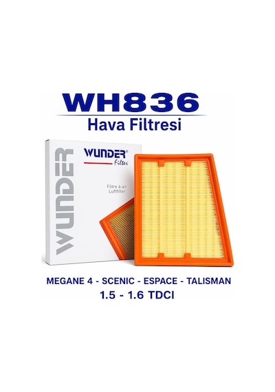 Wunder Wh 836 Hava Filtresi