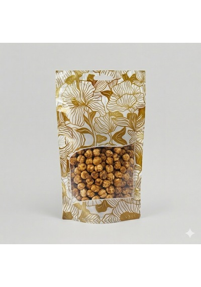 Gold Hazır Desenli Doypack - 100 Adet 15x21