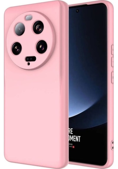 Xiaomi Mi 13 Ultra Kılıf Zore Mara Lansman Kapak Pembe Açık