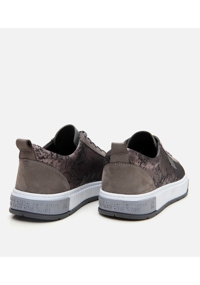Hotiç Erkek Deri Gri Baskılı Spor Ayakkabı 02ayh305960a230 Gri-grey Gri