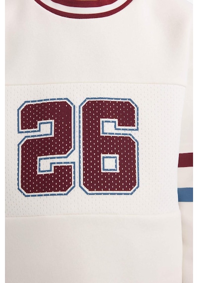 Defacto Erkek Çocuk Bisiklet Yaka Baskılı İçi Yumuşak Tüylü Sweatshirt G4379a825wnwt32 Beyaz-wt32 Defacto Erkek Çocuk Bisiklet Yaka Baskılı İçi Yumuşak Tüylü Sweatshirt G4379a825wnwt32 Beyaz-wt32