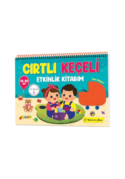 12-20 Ay İlk Cırt Cırtlı - Keçeli Etkinlik Kitabım