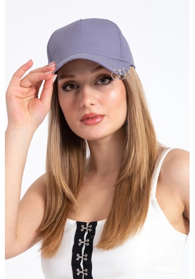 Shopiolog 3 Halkalı Piercingli Şapkaa