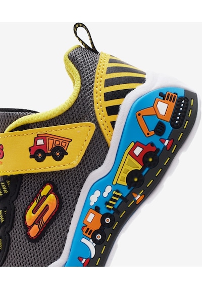 Skechers Play Scene Küçük Erkek Çocuk Siyah Spor Ayakkabı 407312n Bkyl Siyah