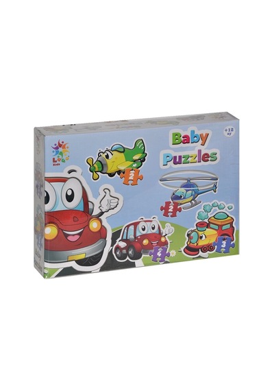Byb003 Baby Puzzle Taşıtlar