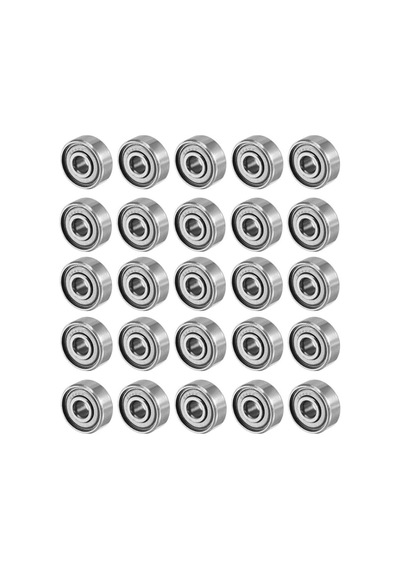 Dünya Magnet 30 Adet 624zz Mikro Rulman, Metal Mühürlü Çok Amaçlı Bilya, 3d Yazıcı Rulmanı - 4x13x5 Ölçülerinde