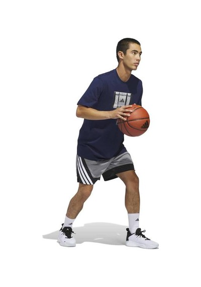 Adidas Pro Motion Erkek Gri Şort Gri