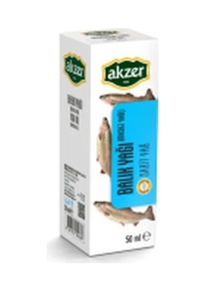 Akzer Alabalık Yağı 50 ML