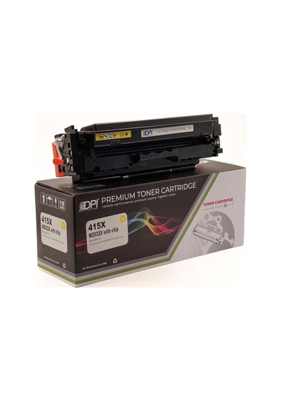 Lexroo Dpi Toner"hp 415x-w2032x Muadil Toner Y M454dw/ M479fnw/ M479fdw - Çipli" Yellow