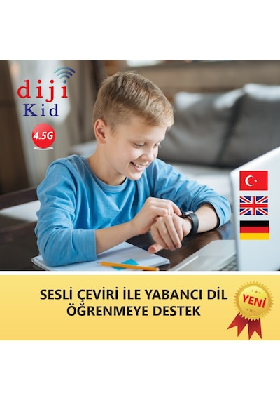 Dijikid 4.5G Akıllı Çocuk Saati (Distribütör Garantili)