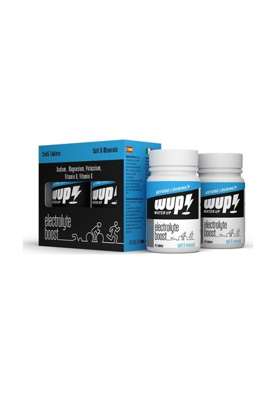 Wup Electrolyte Boost, Sodyum, Potasyum, Magnezyum, Tuz Hapı, 45x2 Çiğneme Tableti, Aromasız