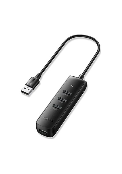 Seri 4-port Hub Uzay Grisi