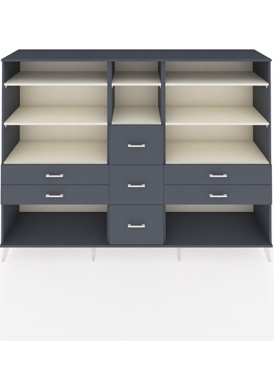 Hyperion Dolap 8 Raflı 7 Çekmeceli 220x44x163 Antrasit-aytaşı/an Antrasit-aytaşı/antrasit Hyperion Dolap 8 Raflı 7 Çekmeceli 220x44x163 Antrasit-aytaşı/an Antrasit-aytaşı/antrasit
