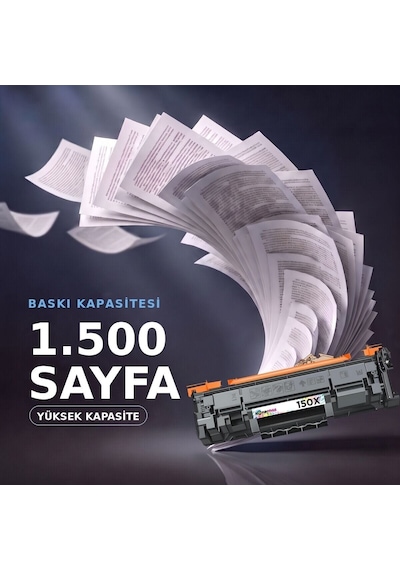 Hp Laserjet Pro Mfp M141ca Muadil Toner Çipli W1500x 2'li