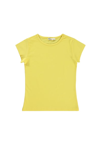 Civil Girls Kız Çocuk Tişört 6-9 Yaş Sarı 18330g34124s2-1 Sarı