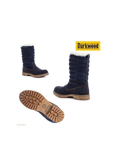 Darkwood 3520 Lacivert   Içi Kürklü Günlük Bot
