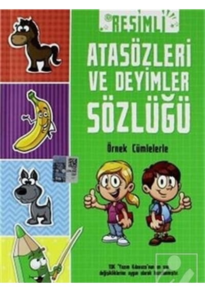 İlkokul 1.2.3.4. Sınıflar İçin Resimli Sözlük Seti Örnek Cümlelerle
