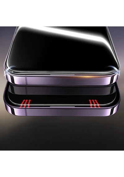 Apple İphone 17 Zore 2.5d Oliv Privacy Temperli Cam Ekran Koruyucu + Kolay Uygulama Aparatı