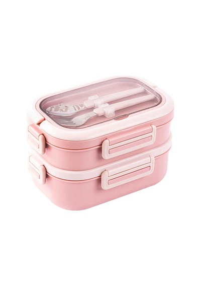 Vagonlife Vgn-6715 1330 Ml Luncbox Pembe
