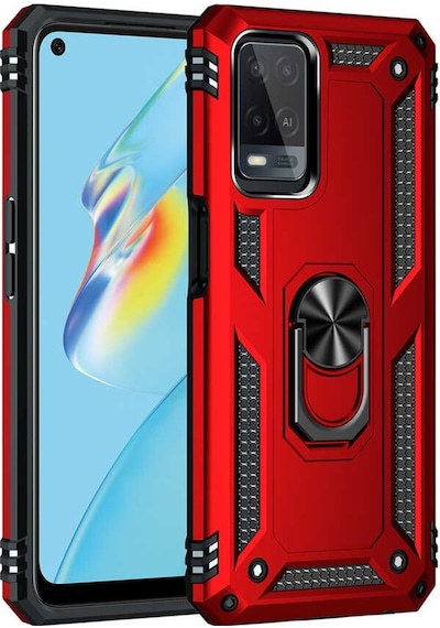 Oppo A54 Kilif Zirhli Standli Miknatisli Tank Kapak 488379025