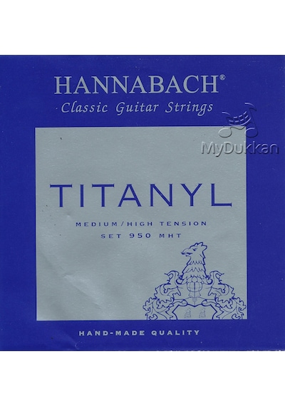 Hannabach Titanyl Medium / High Tension SET 950 MHT Takım Tel Kla