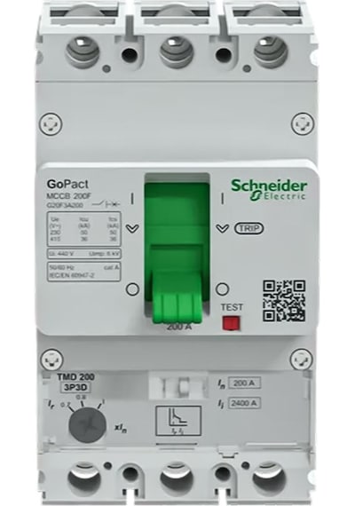 Schneider 3P3D 200A 36kA Ayar Sahalı Termik Manyetik Şalter