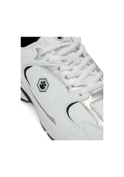 Lumberjack Pol Wmn Pu 4pr 36-40 Beyaz-lacivert Sneaker Ayakkabı-beyaz Beyaz