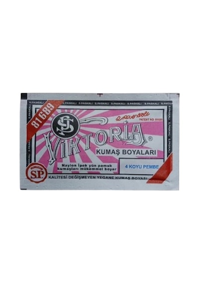 04 - Kumaş Boyası Koyu Pembe 11 Gr 10