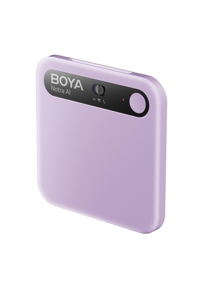 Boya Notra Aı Destekli Ses Kaydedici Ve Not Tutma Cihazı - Purple